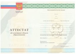 Аттестат за 9 класс 2011-2012 в Ногинске