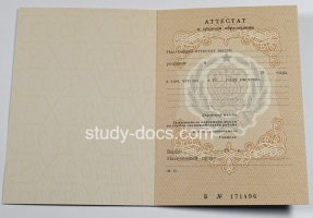 Аттестат за 11 класс до 1994 в Ногинске